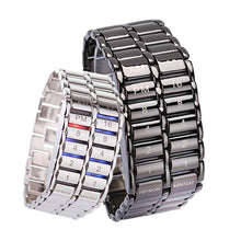 Load image into Gallery viewer, Wow!! | Hot Sale 50% OFF | Men Lava Stainless Steel Lava LED Digital Bracelet Watch
