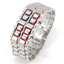 Load image into Gallery viewer, Wow!! | Hot Sale 50% OFF | Men Lava Stainless Steel Lava LED Digital Bracelet Watch
