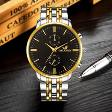 Load image into Gallery viewer, High Quality Men Stainless Steel Quartz Watch
