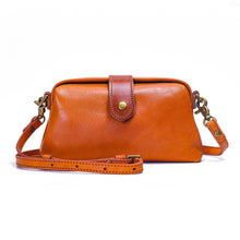 Load image into Gallery viewer, Premium Leather Retro Handmade/ Crossbody Shoulder/Phone PurseBag
