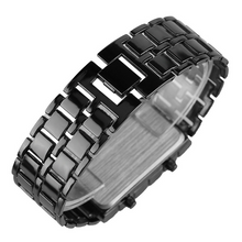 Load image into Gallery viewer, Wow!! | Hot Sale 50% OFF | Men Lava Stainless Steel Lava LED Digital Bracelet Watch
