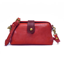 Load image into Gallery viewer, Premium Leather Retro Handmade/ Crossbody Shoulder/Phone PurseBag
