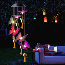 Load image into Gallery viewer, Solar Colorful Bubble Light Music Wind Chime
