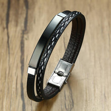 Load image into Gallery viewer, Multi Layer Leather Bracelets for Men
