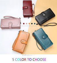 Load image into Gallery viewer, Fashion Top Quality PU Leather Card Holder Wallet
