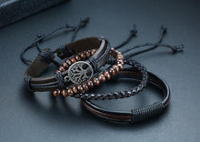 Load image into Gallery viewer, 🔥【BUY 2 FREE SHIPPING &amp; GET 10%OFF】4Pcs/ Set Braided Wrap Leather Bracelets
