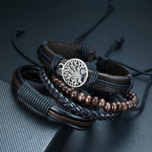 Load image into Gallery viewer, 🔥【BUY 2 FREE SHIPPING &amp; GET 10%OFF】4Pcs/ Set Braided Wrap Leather Bracelets
