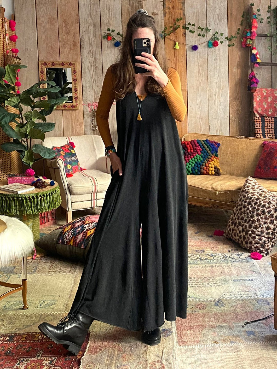 HOT Sexy Temperament Sleeveless Loose Plus Size Jumpsuit