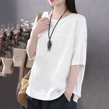 Load image into Gallery viewer, 2021 New Literary Style Casual Loose Plus Size Women&#39;s Clothing
