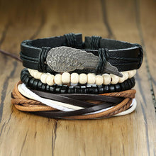 Load image into Gallery viewer, 【BUY 2 FREE SHIPPING &amp; GET 10%OFF】4pcs/ set Adjustable Leather Bracelets
