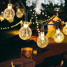 Load image into Gallery viewer, Solar Powered LED Outdoor String Lights
