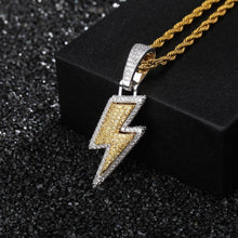 Load image into Gallery viewer, 【HOT SALE】Iced Out Bling Lightning Pendants
