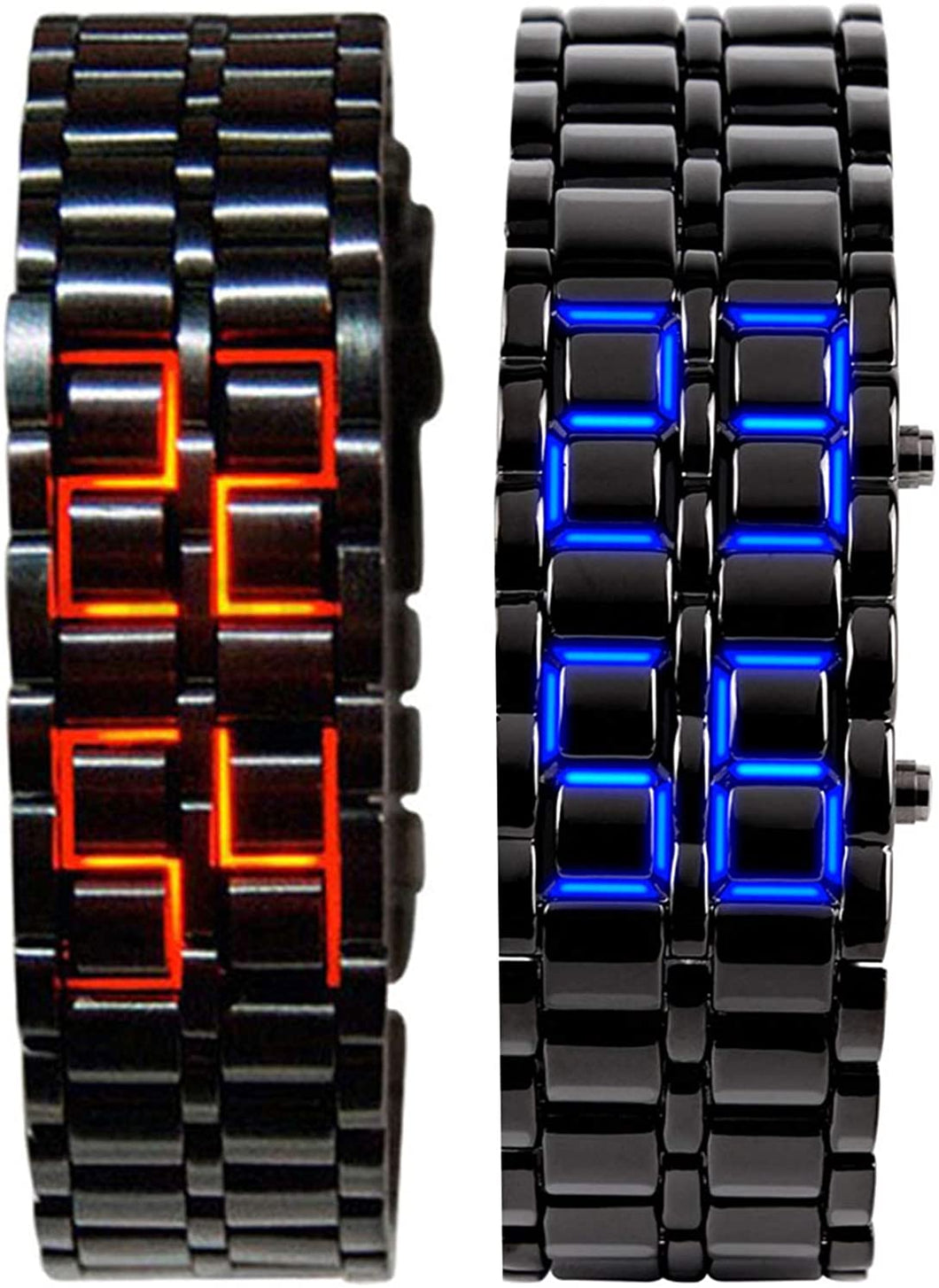 Wow!! | Hot Sale 50% OFF | Men Lava Stainless Steel Lava LED Digital Bracelet Watch