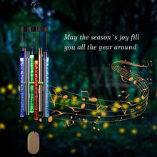 Load image into Gallery viewer, Solar Colorful Bubble Light Music Wind Chime
