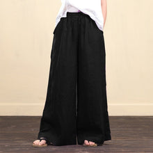 Load image into Gallery viewer, Casual Cotton Wide Leg Pants
