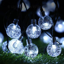 Load image into Gallery viewer, Solar Powered LED Outdoor String Lights
