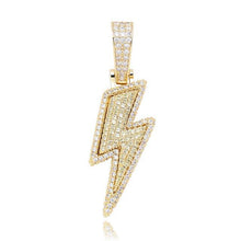 Load image into Gallery viewer, 【HOT SALE】Iced Out Bling Lightning Pendants
