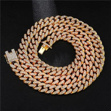 Load image into Gallery viewer, Hip Hop 13MM Bling Rapper Necklaces Set
